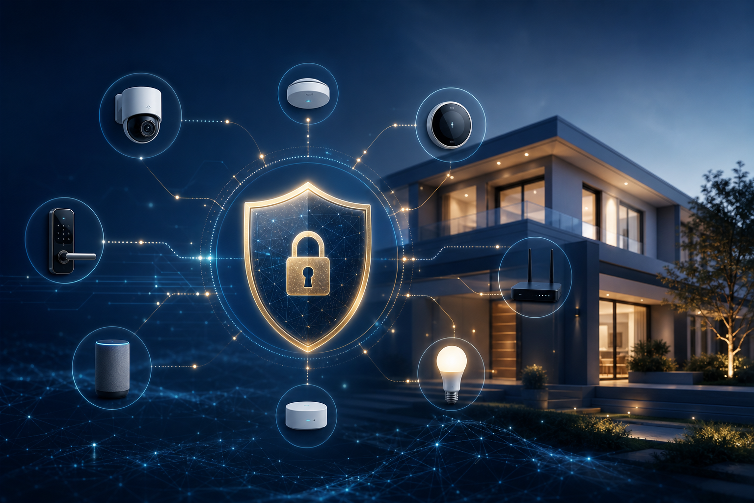 Secure Smart Home IoT Networks illustration